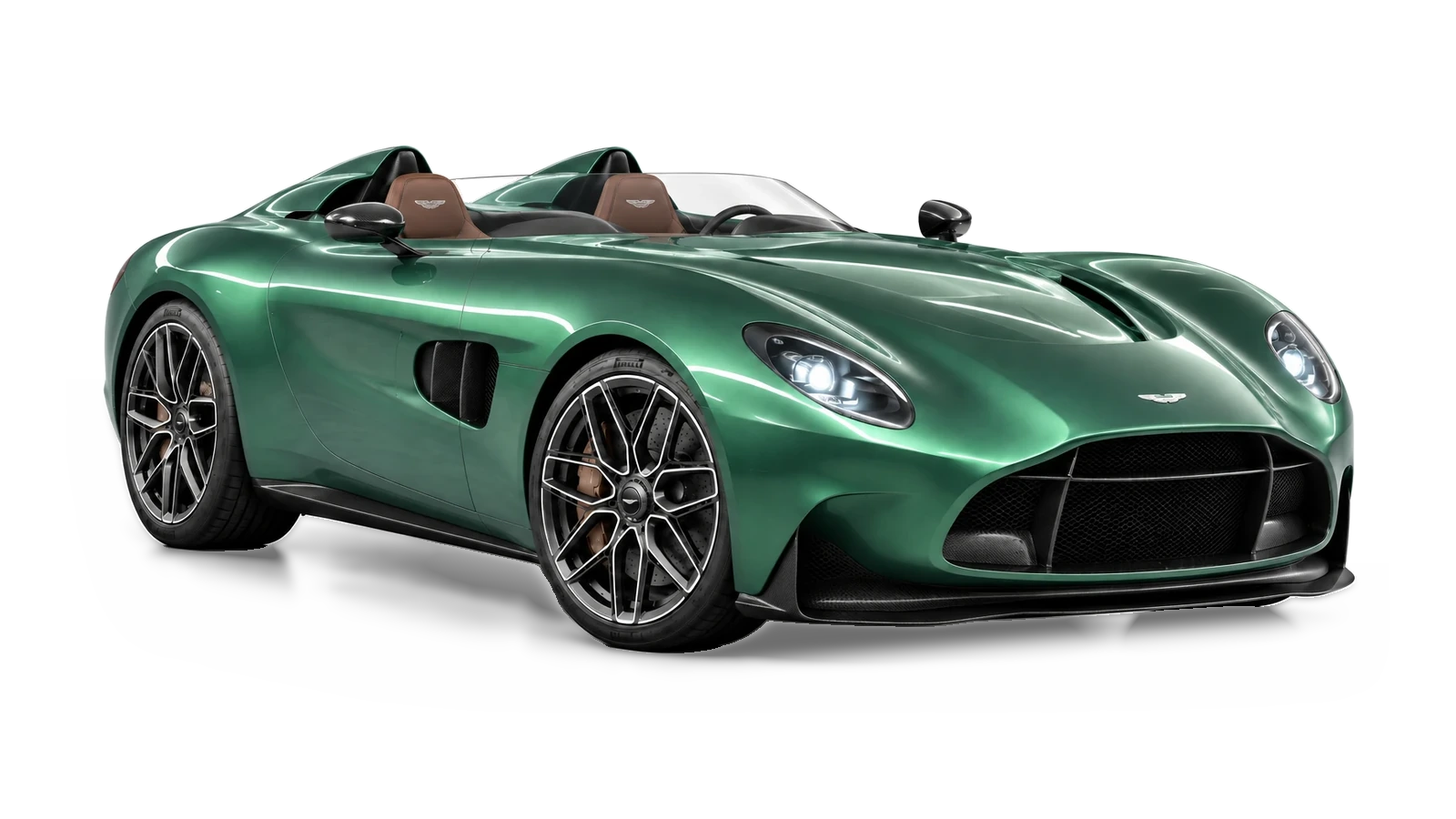 Aston Martin DBR22 — AI-generated studio illustration for Atelier Grand Slam