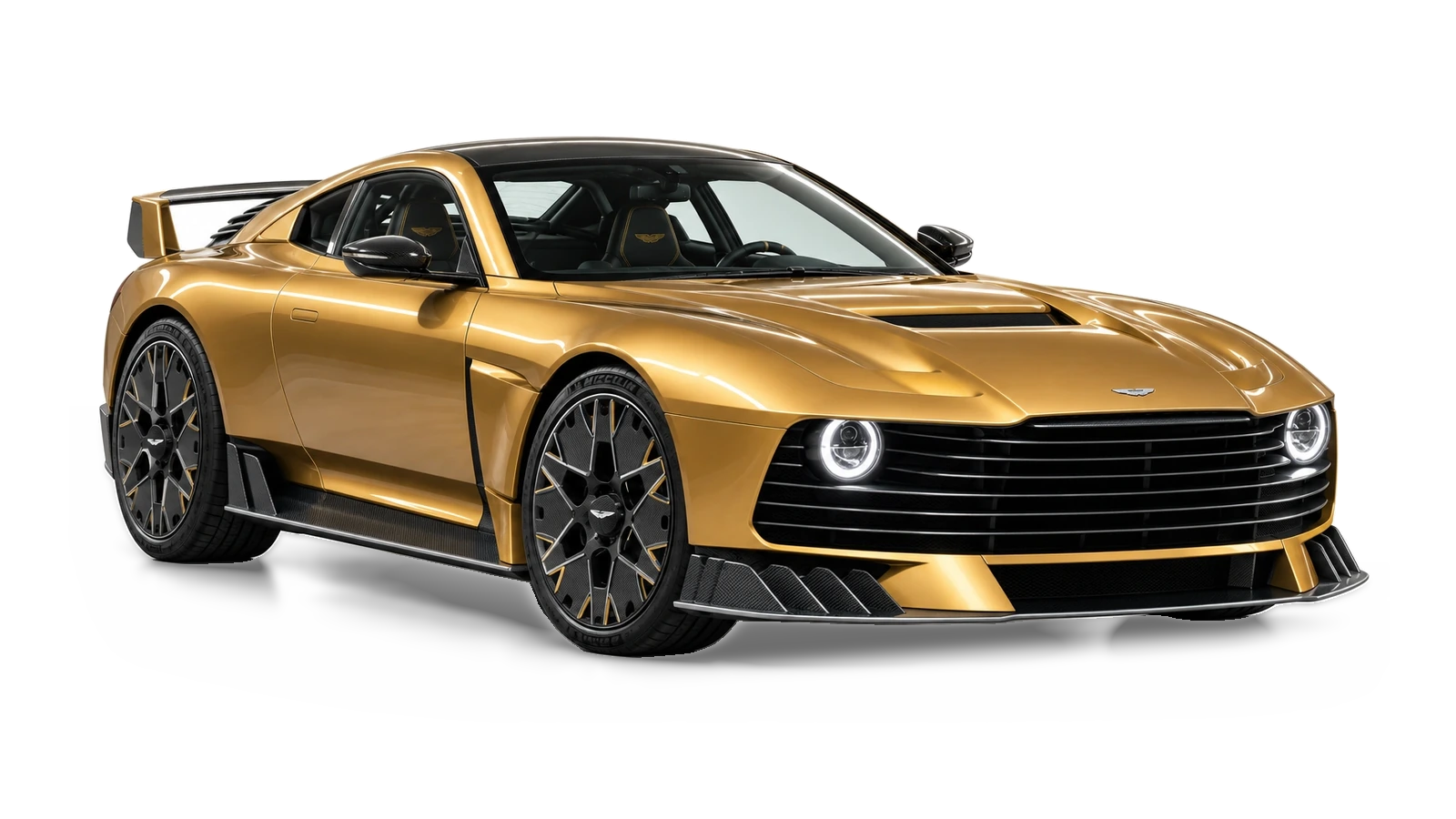 Aston Martin Valiant — AI-generated studio illustration for Atelier Grand Slam