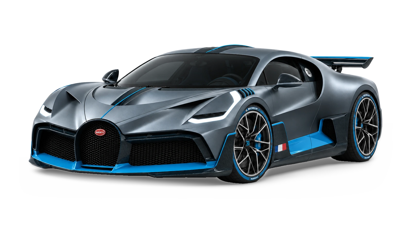 AI-generated illustrative studio view of Bugatti Divo for the Atelier Grand Slam Collector Index
