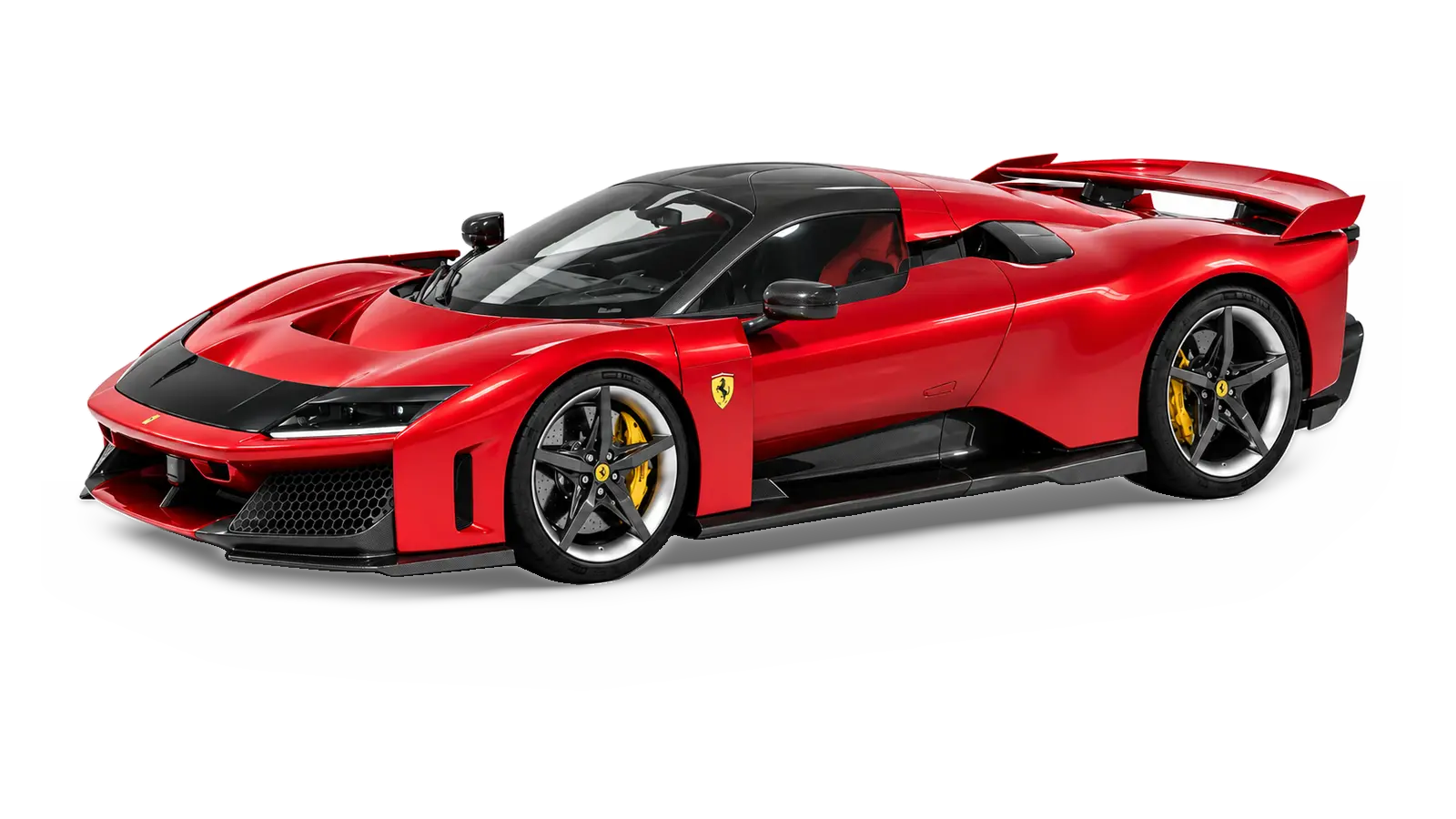 AI-generated illustrative studio view of Ferrari F80 for the Atelier Grand Slam Collector Index