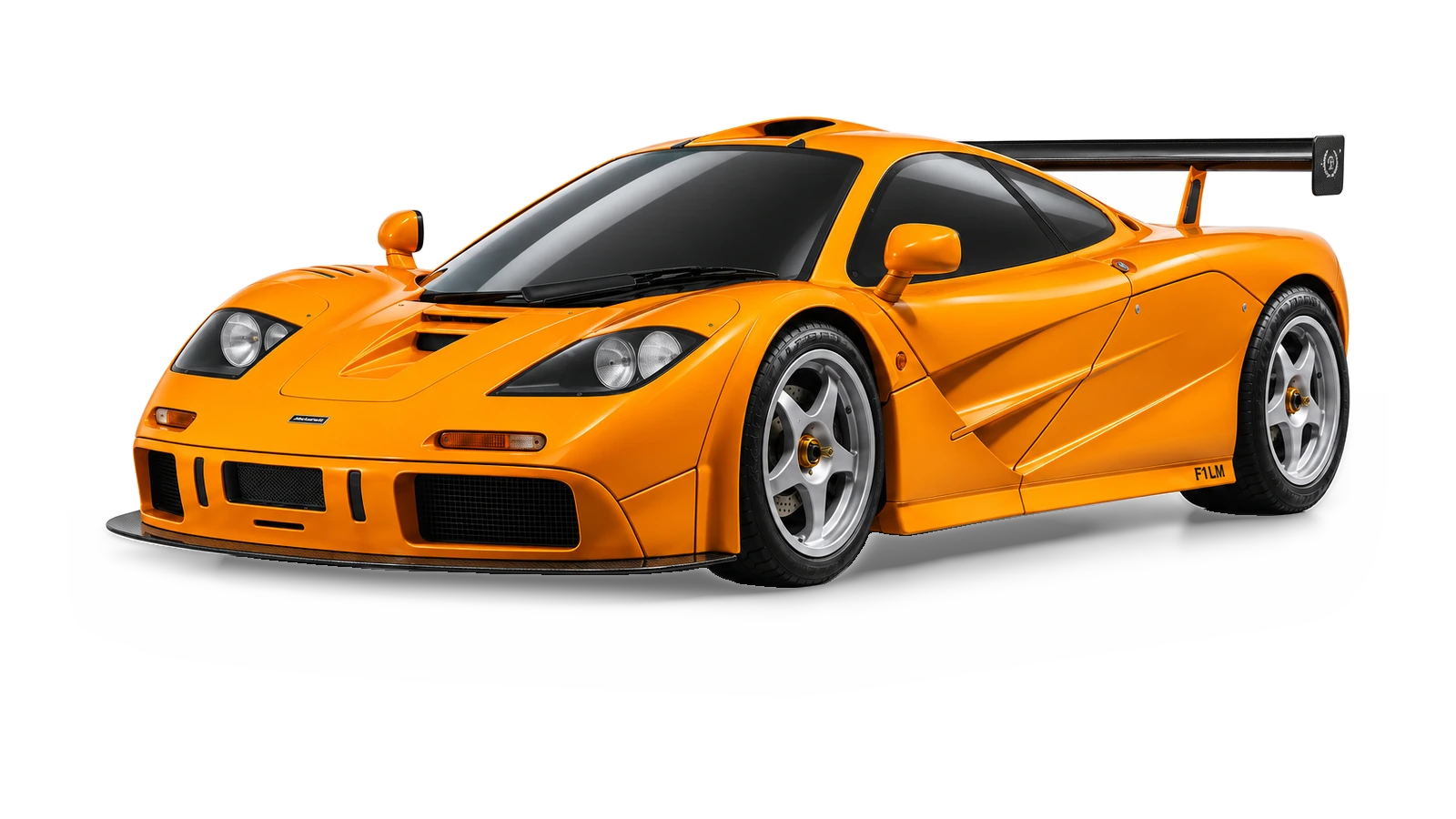 AI-generated illustrative studio view of McLaren F1 LM for the Atelier Grand Slam Collector Index