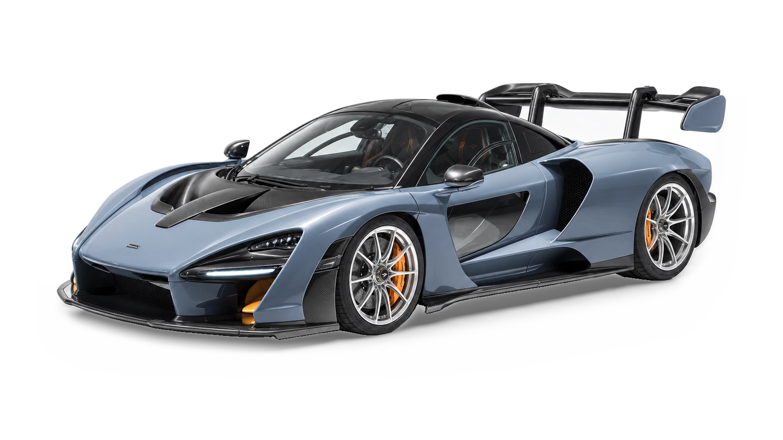 AI-generated illustrative studio view of McLaren Senna for the Atelier Grand Slam Collector Index